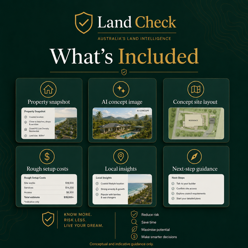 Land Check Property Potential Report